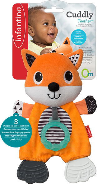Cuddly Teether - Fox