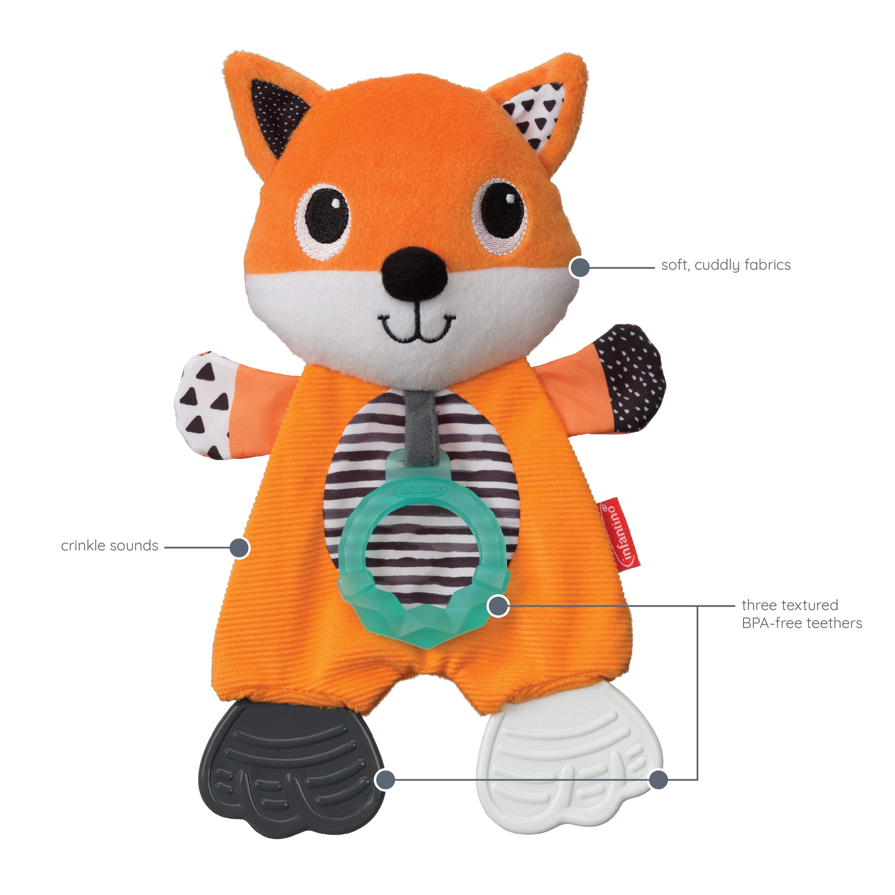Cuddly Teether - Fox