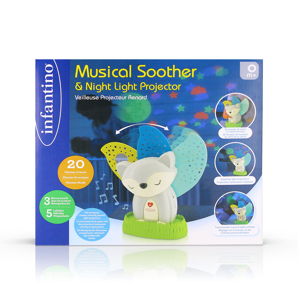 Musical Soother & Night Light Projector