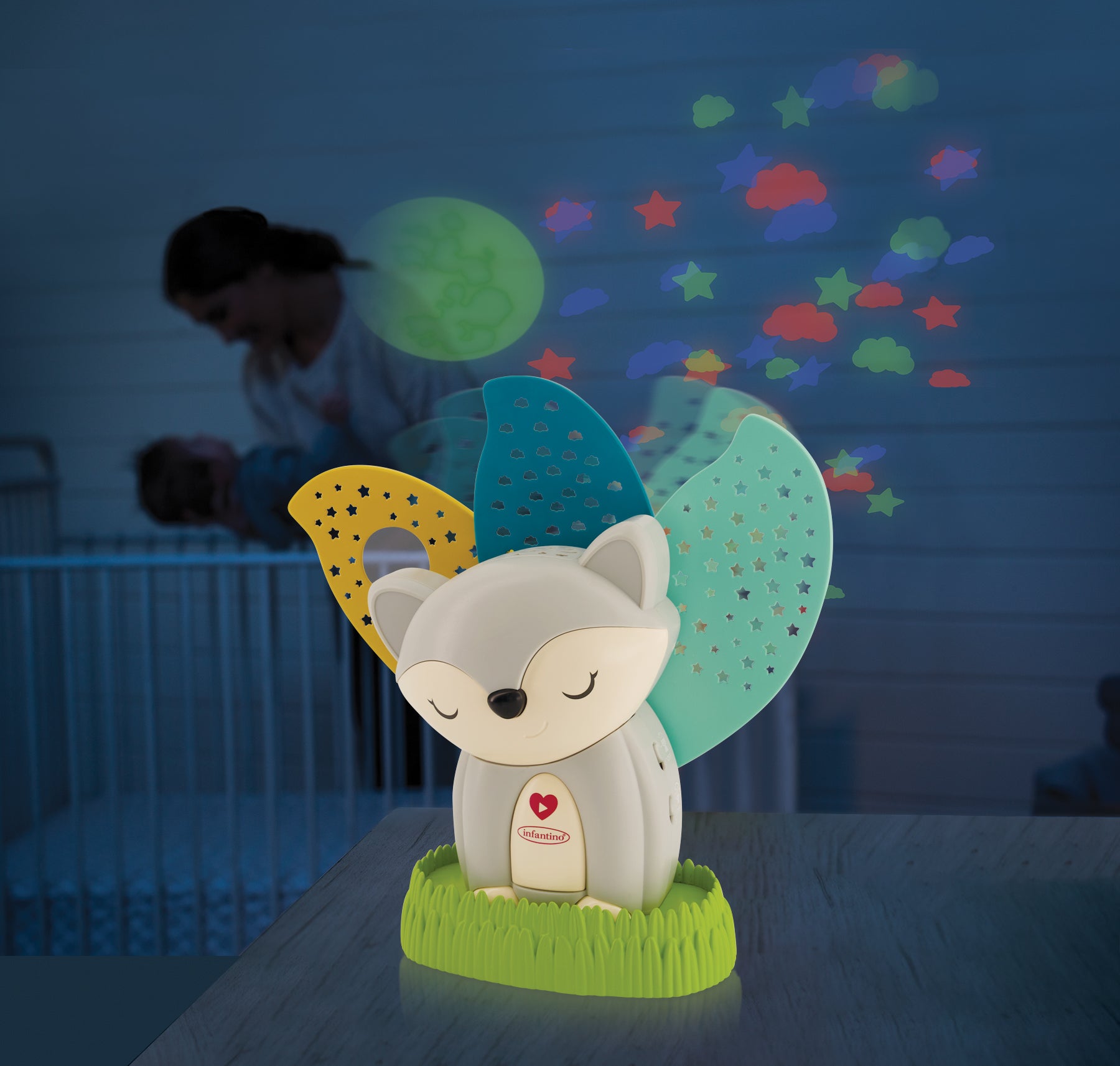 Musical Soother & Night Light Projector