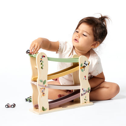 Boho Chic Wooden Car Ramp