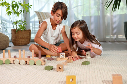 Wooden Stacking Train
