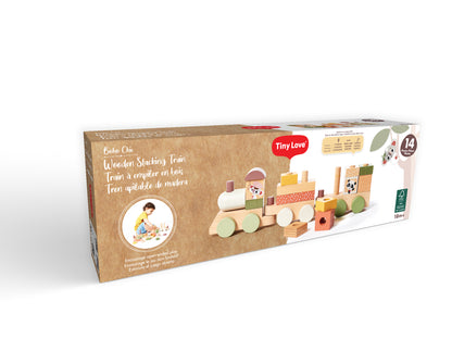 Wooden Stacking Train