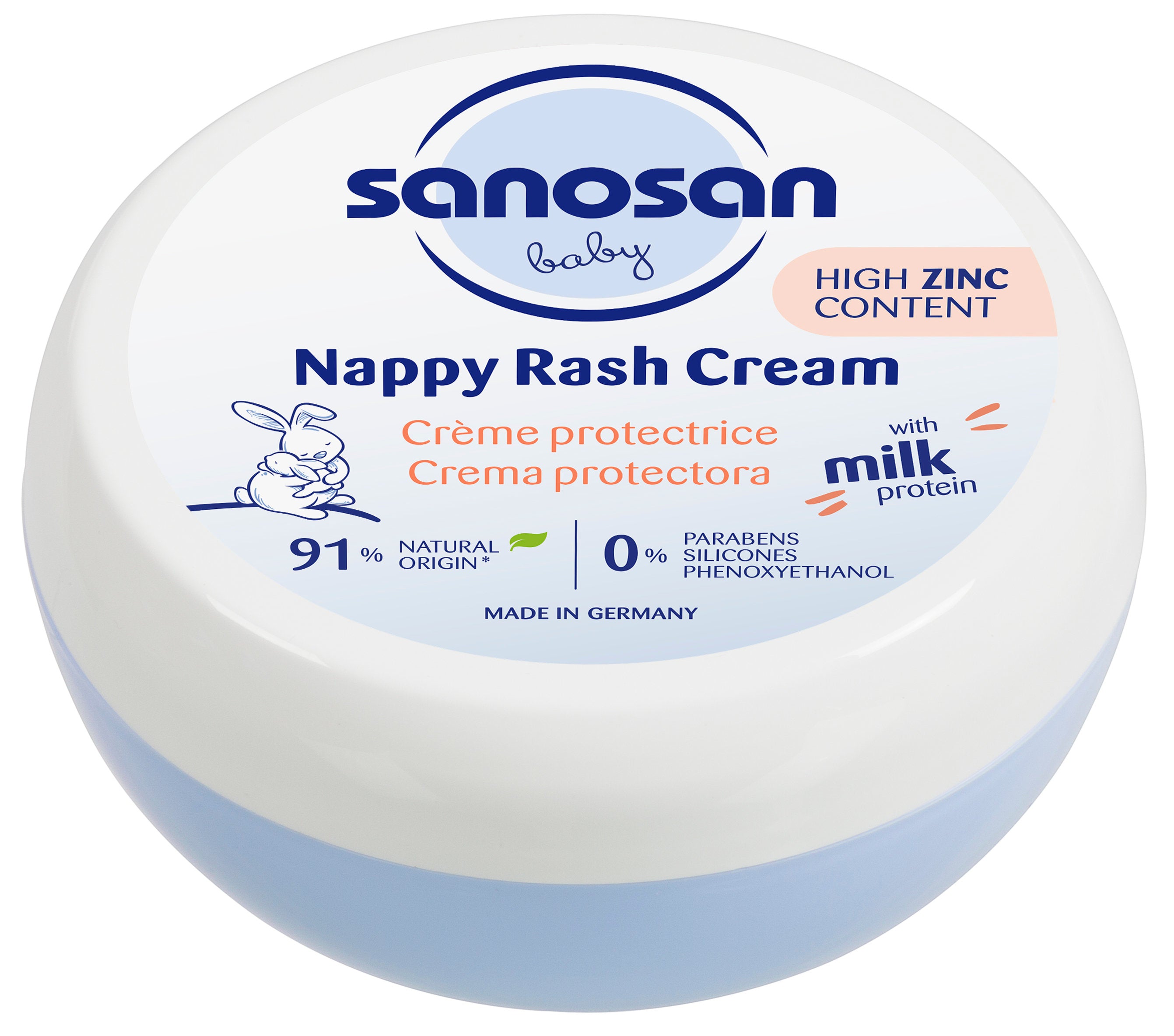 Baby Nappy Rash Cream with Zinc - 150ml