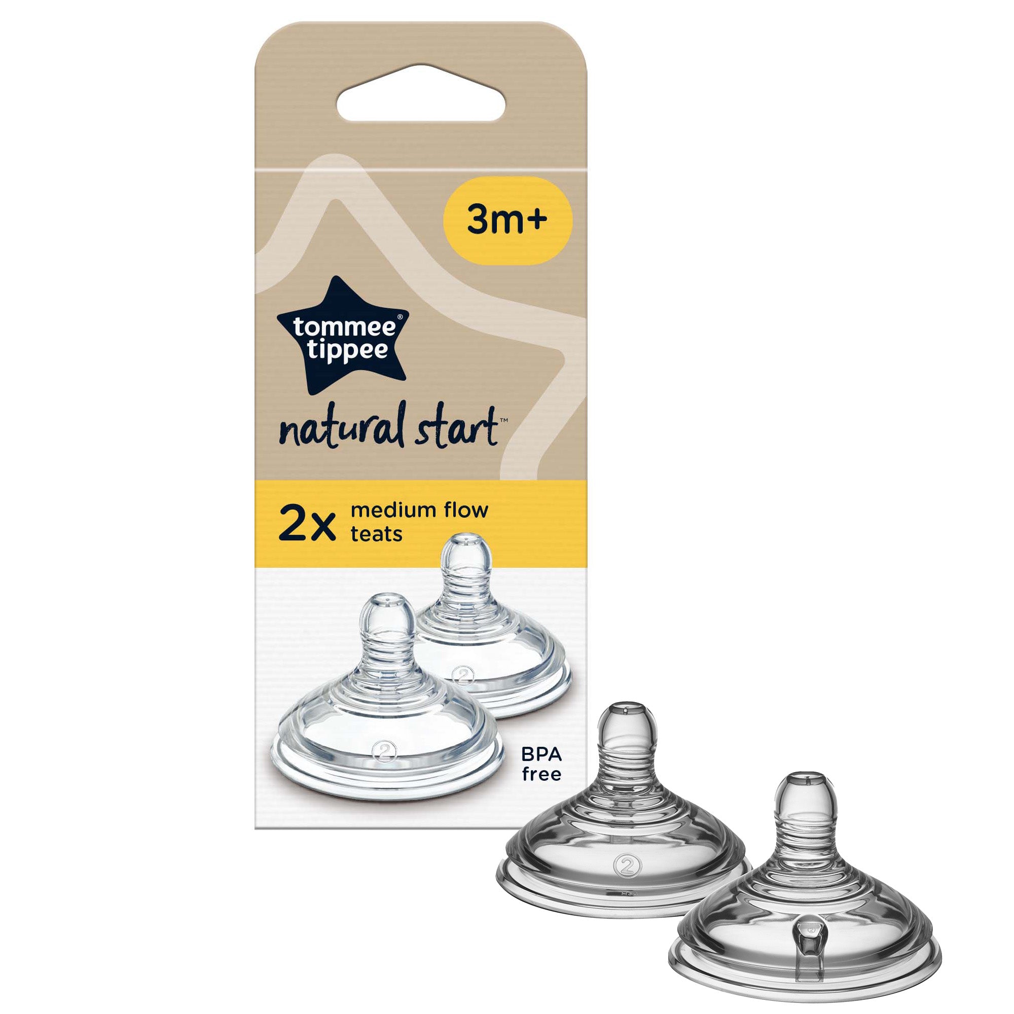 Tommee Tippee Natural Start Teat 2pk