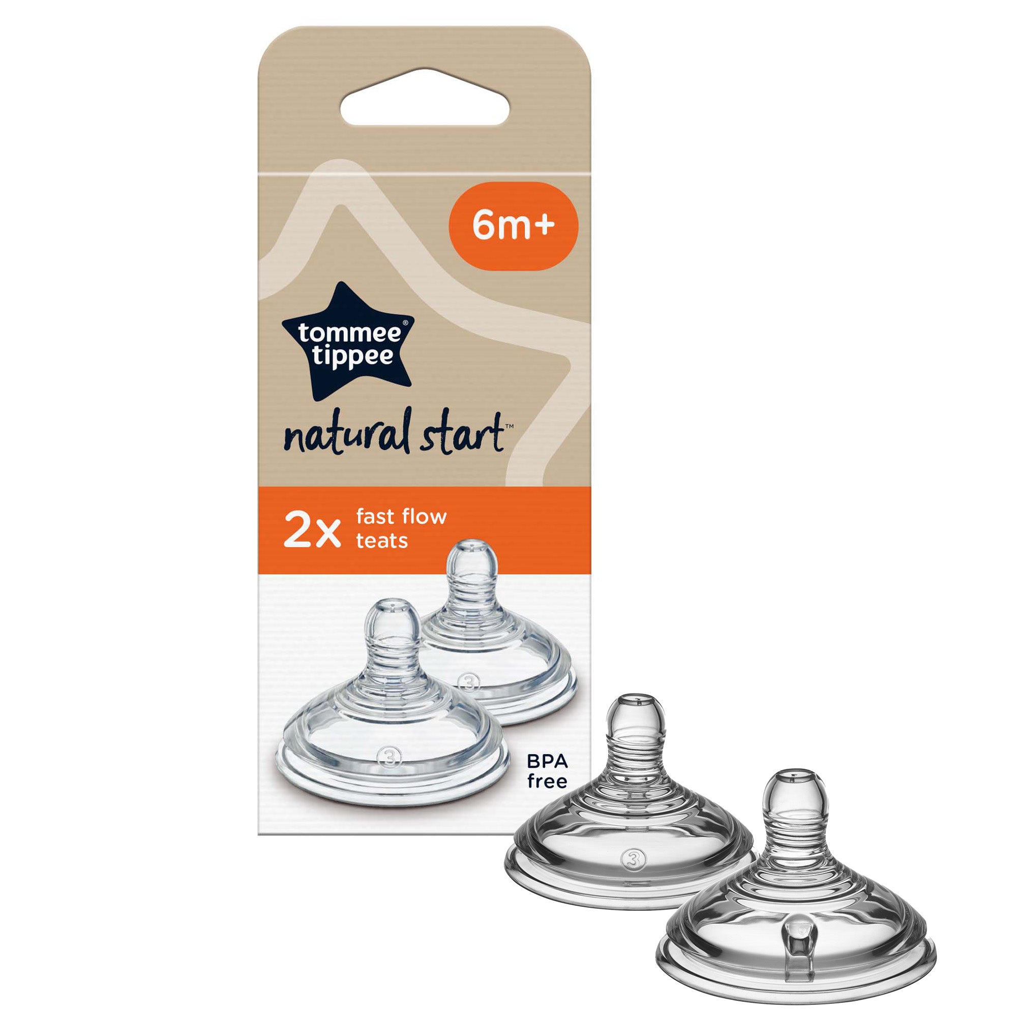 Tommee Tippee Natural Start Teat 2pk