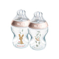 Tommee Tippee Natural Start 260ml Decorated Bottle 2pk – Girl