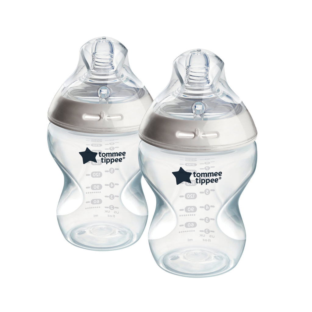Tommee Tippee Natural Start 260ml Self Sterilising Bottle 2pk