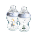 Tommee Tippee Natural Start 260ml Decorated Bottle 2pk – Boy