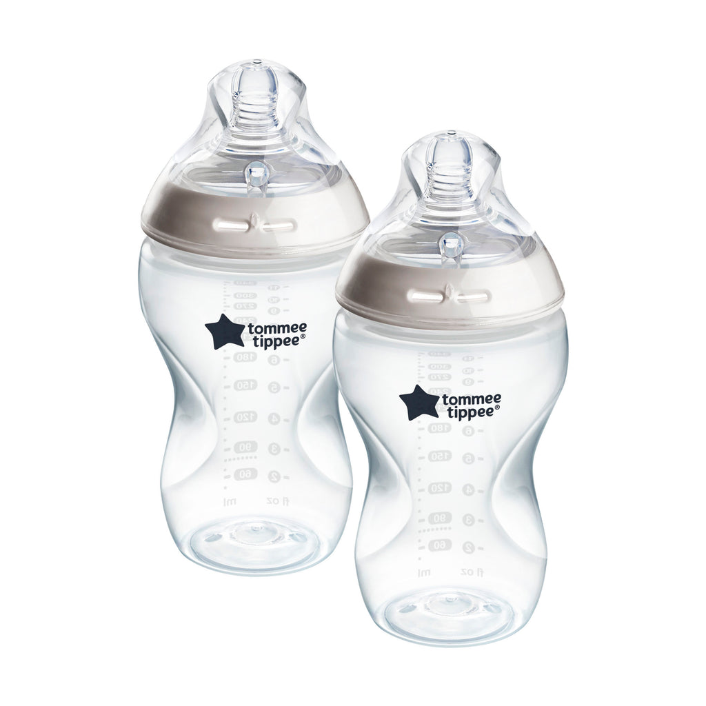Tommee Tippee Natural Start 340ml Self Sterilising Bottle 2pk