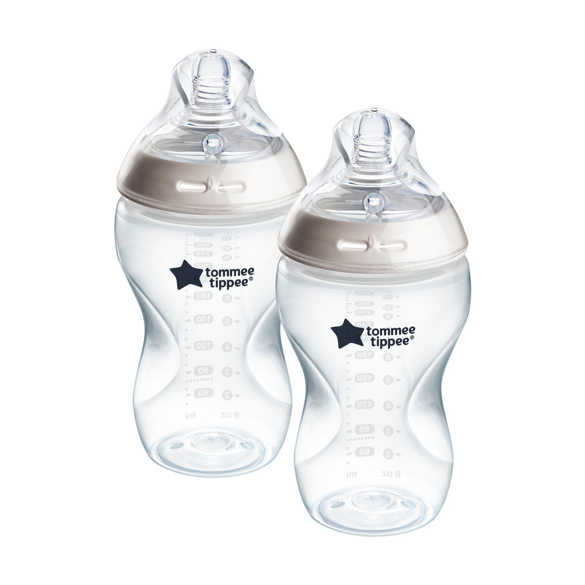 Tommee Tippee Natural Start 340ml Self Sterilising Bottle 2pk