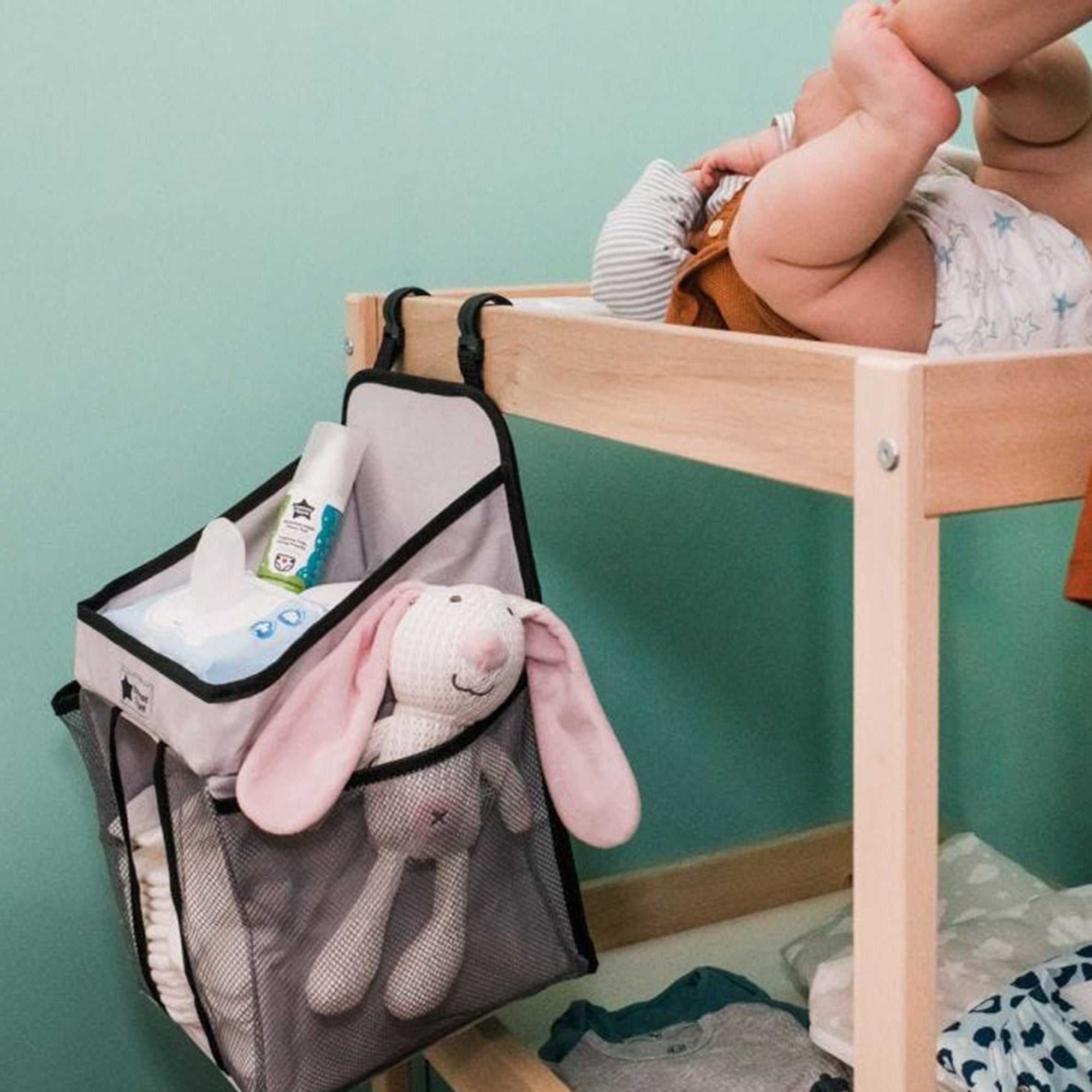 Tommee Tippee Nappy Caddy - Changing Table Nappy Organiser