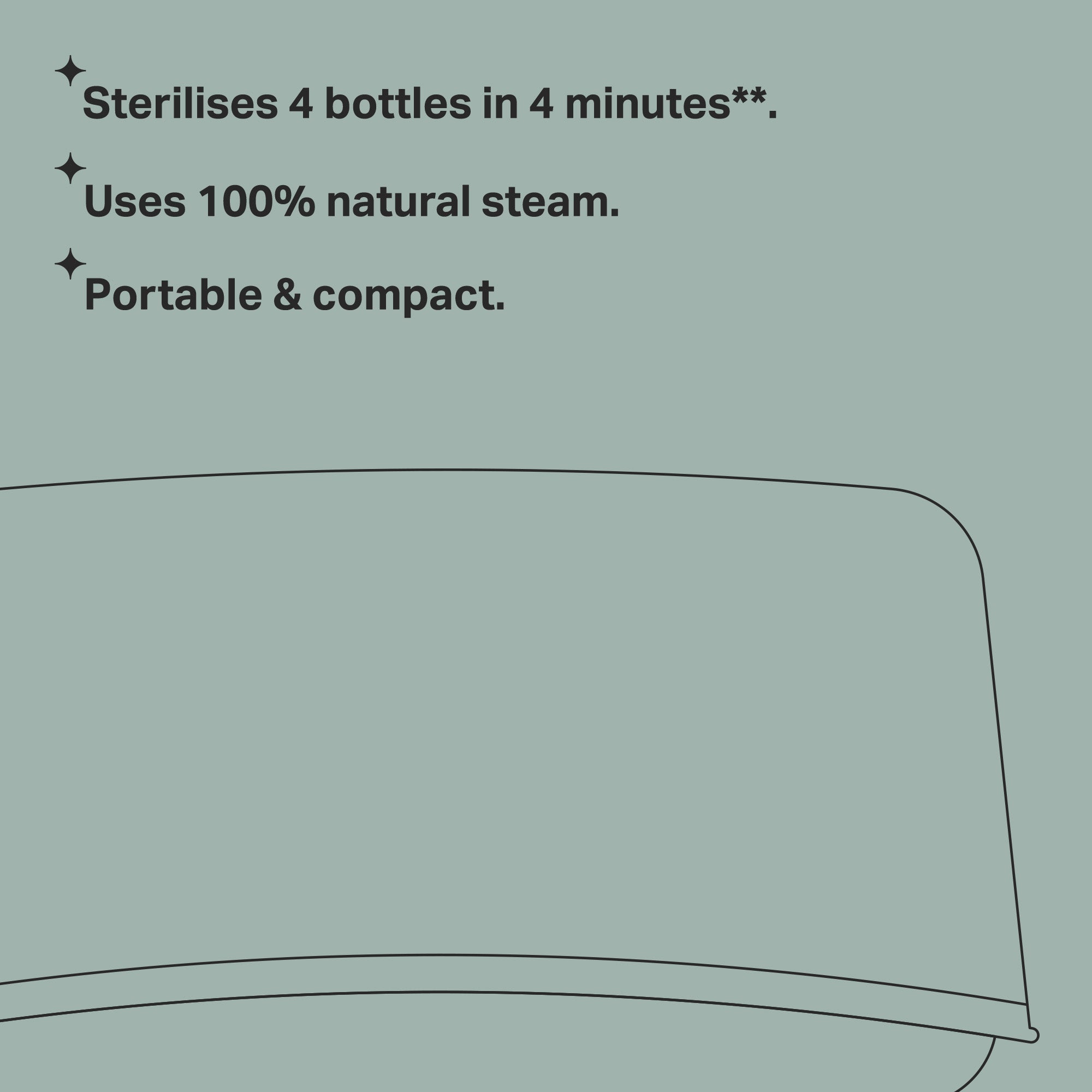 Tommee Tippee Microsteri Microwave Steam Steriliser