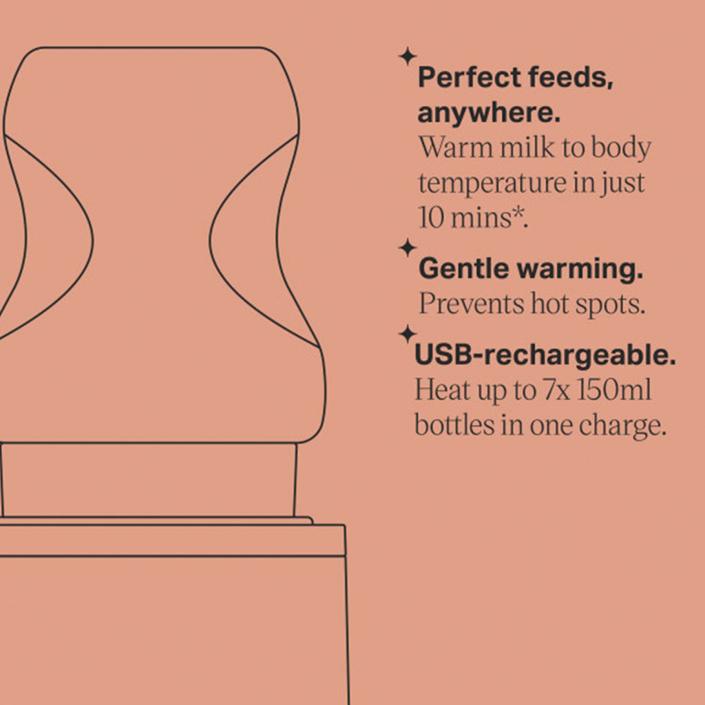 Tommee Tippee Letsgo Portable Baby Bottle Warmer