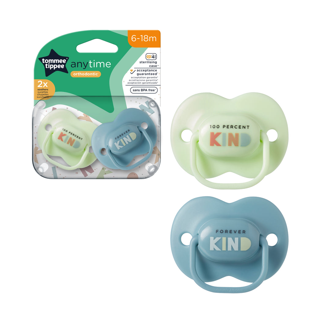Tommee Tippee Anytime Soother 6-18m 2pk