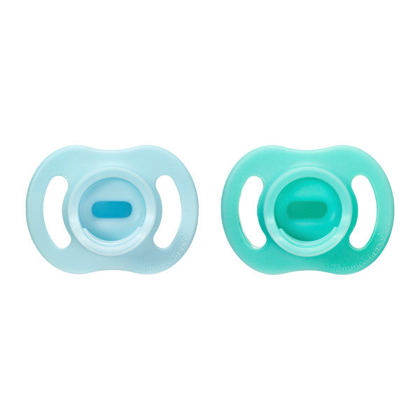 Tommee Tippee Ultra Silicone Soother 0-6m 2pk