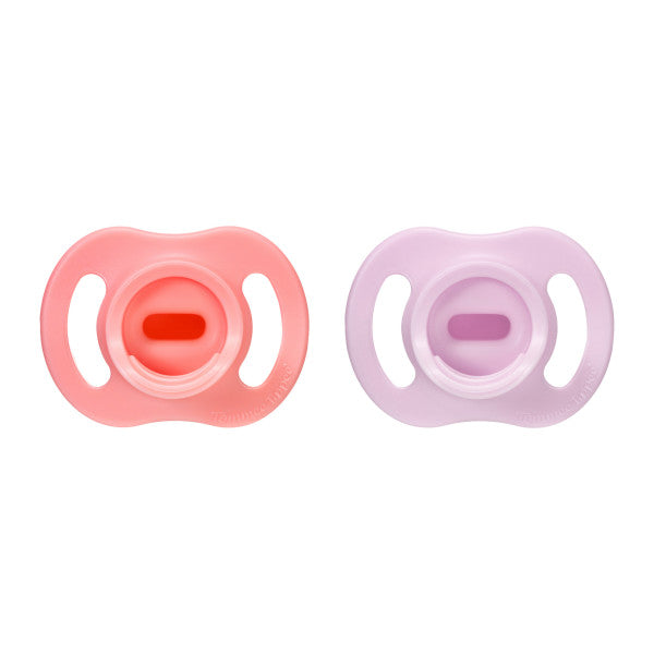 Tommee Tippee Ultra Silicone Soother 0-6m 2pk