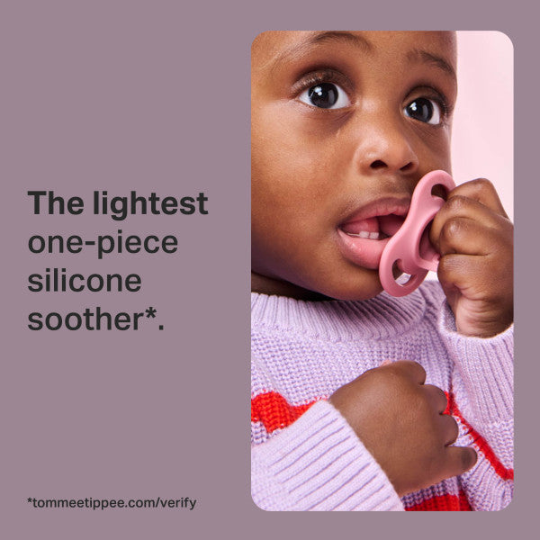 Tommee Tippee Ultra Silicone Soother 0-6m 2pk