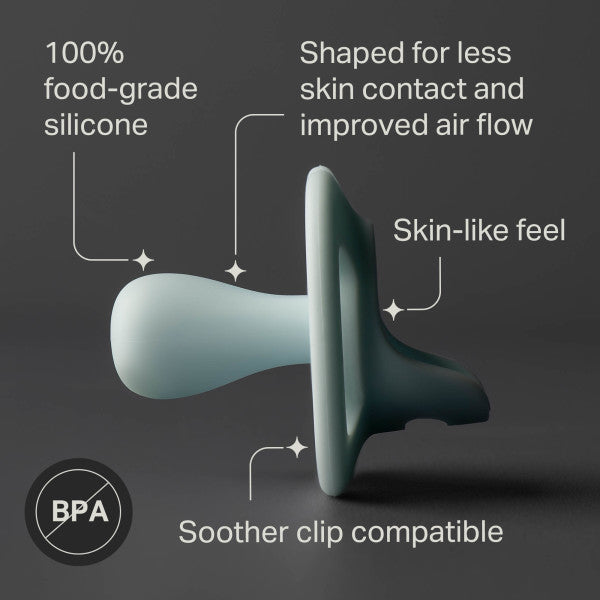 Tommee Tippee Ultra Silicone Soother 0-6m 2pk
