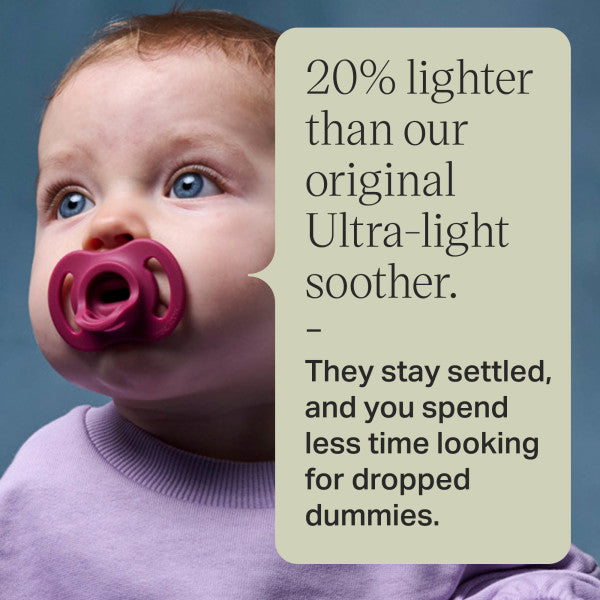 Tommee Tippee Ultra Light Silicone Soother 6-18m 2pk