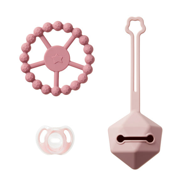 Tommee Tippee Silicone Comfort Gift Set - Pink