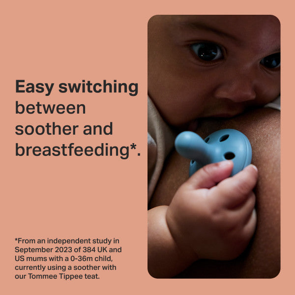 Tommee Tippee Breastlike Soother 6-18m 2pk