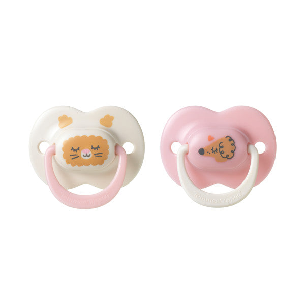 Tommee Tippee Ultra Fit Decorated Soother 18-36m 2pck - Girl