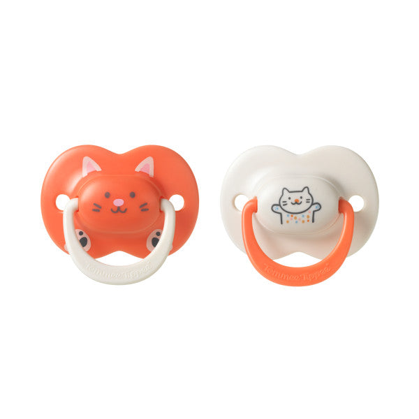 Tommee Tippee Ultra Fit Decorated Soother 18-36m 2pck - Girl