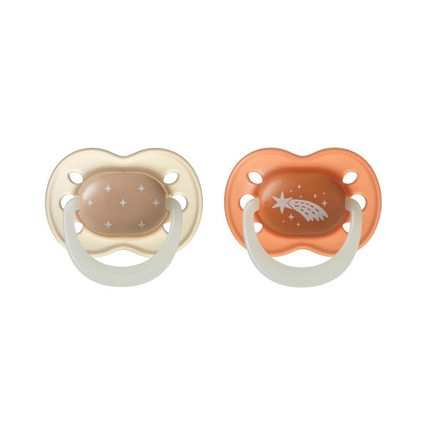 Tommee Tippee Night Time Soother 0-6m 2pk