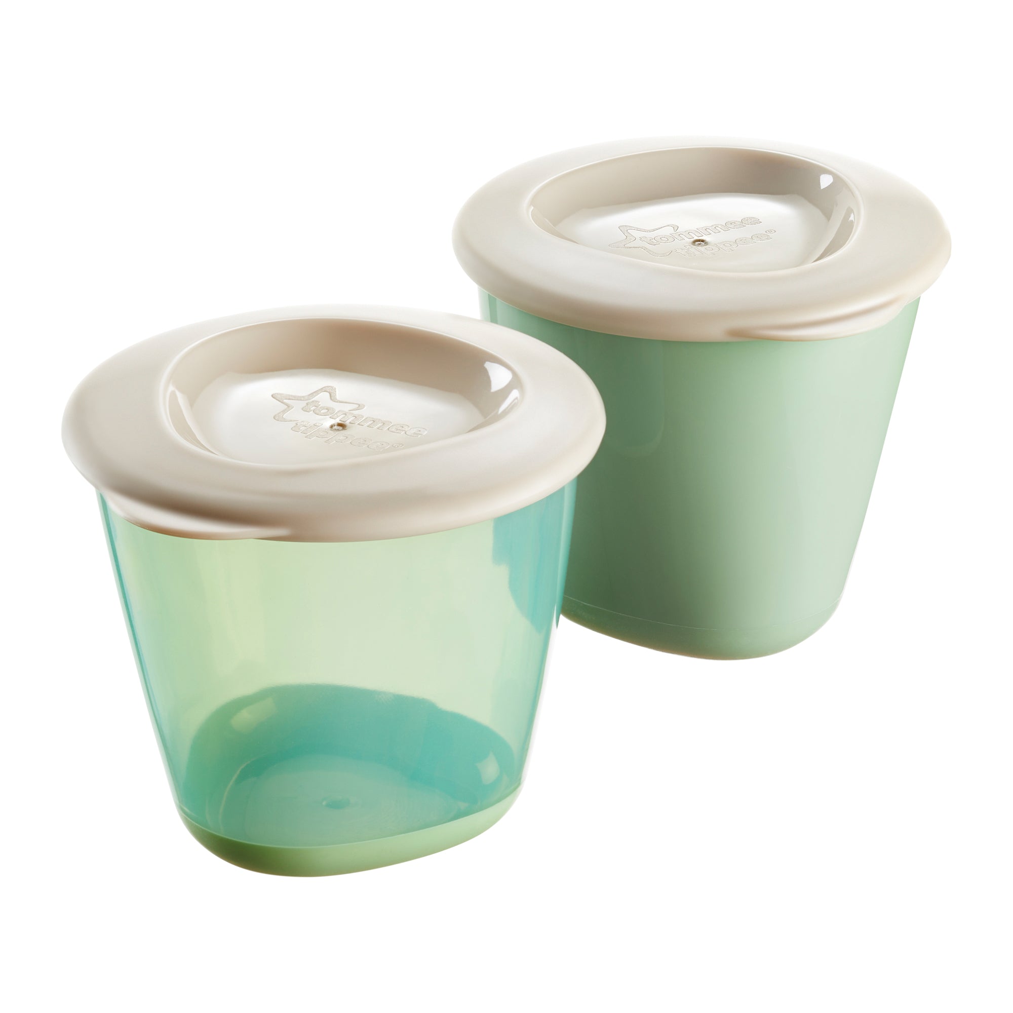 Tommee Tippee Pop Up Weaning Pots 2pk 4m+