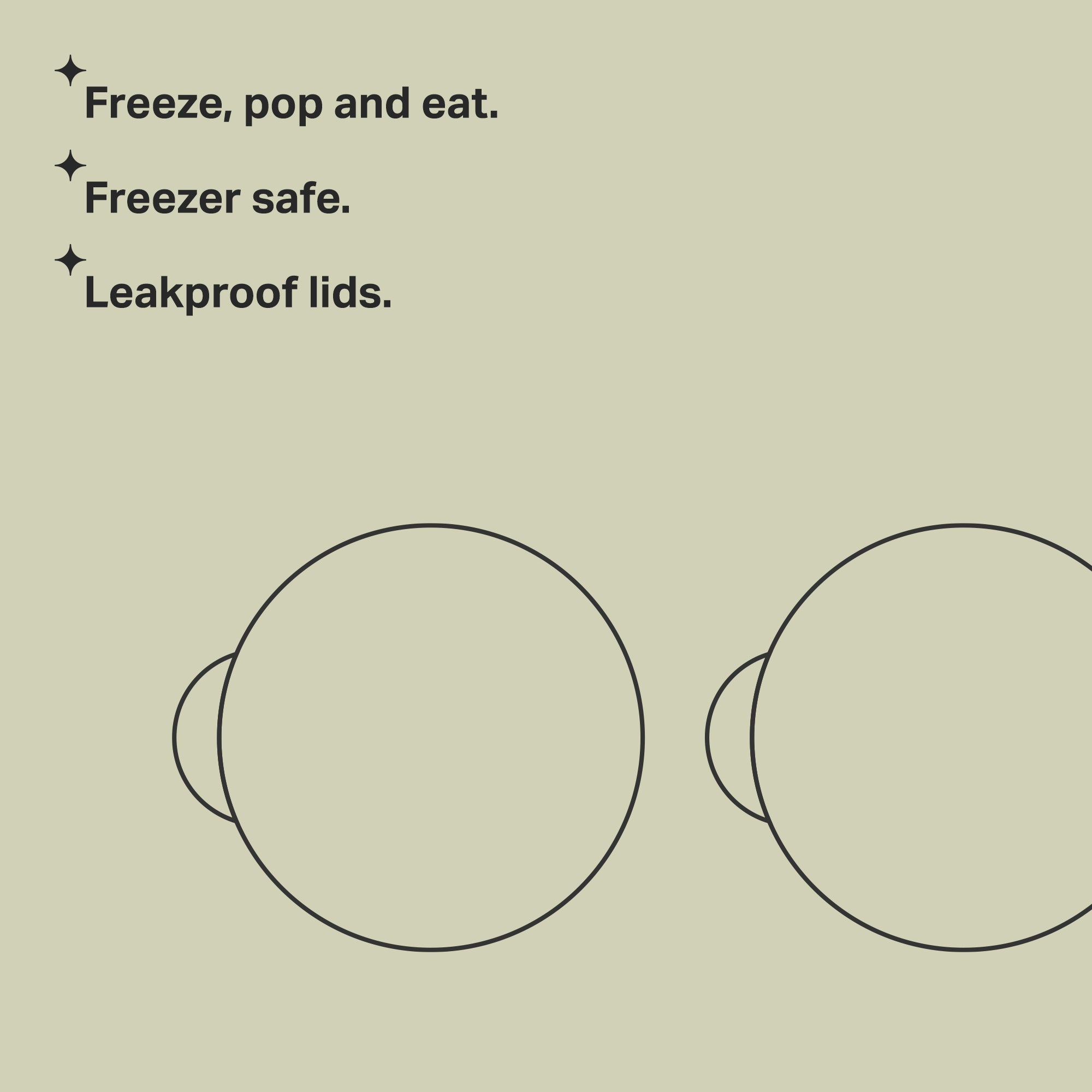 Tommee Tippee Pop Up Weaning Pots 2pk 4m+