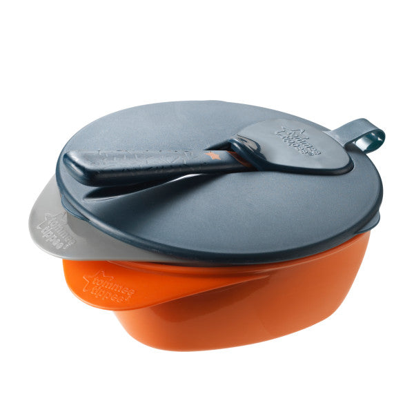 Tommee Tippee Easy Scoop Feeding Bowls With Travel Lid And Spoon