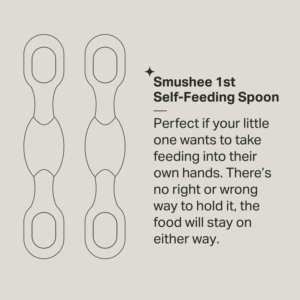 Tommee Tippee Smushee First Self-feeding Weaning Spoons