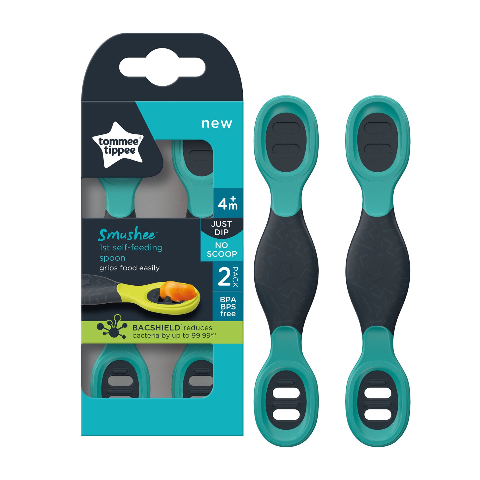 Tommee Tippee Smushee First Self-feeding Weaning Spoons