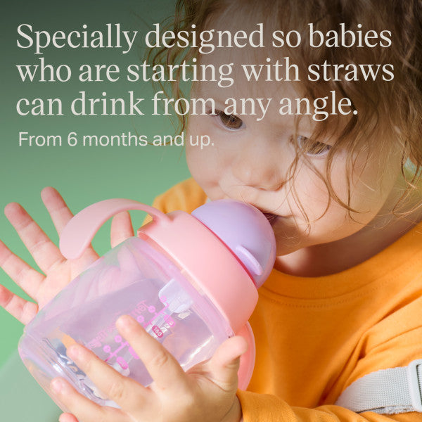 Tommee Tippee Trainer Straw 240ml – Neutral 6m+