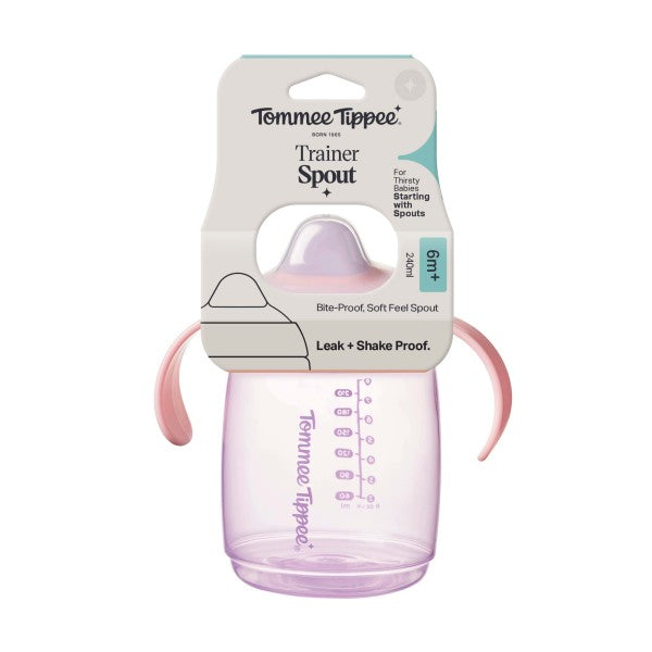 Tommee Tippee Trainer Spout 6m+ 240ml - Girl