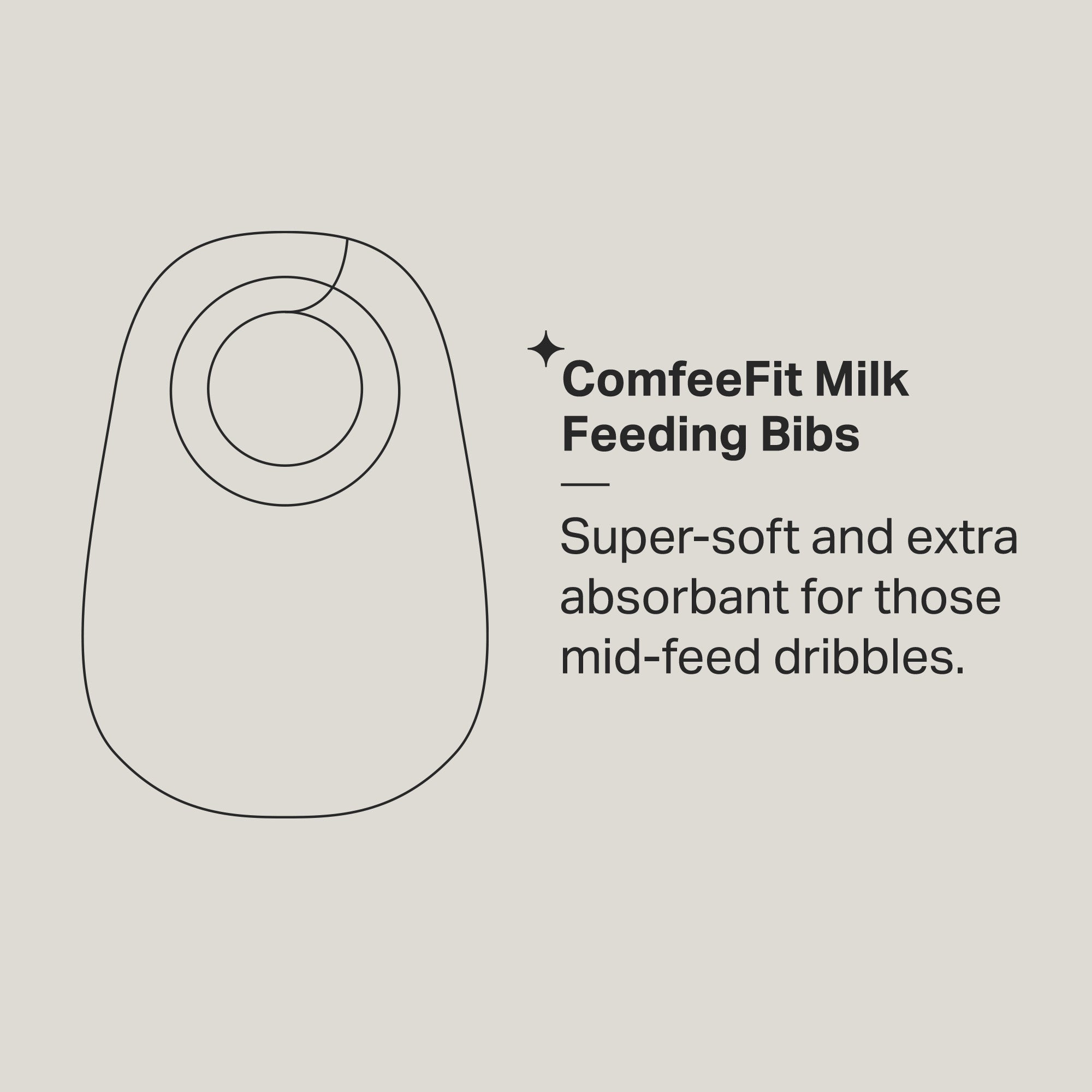 Tommee Tippee Natural Start Milk Feeding Bibs