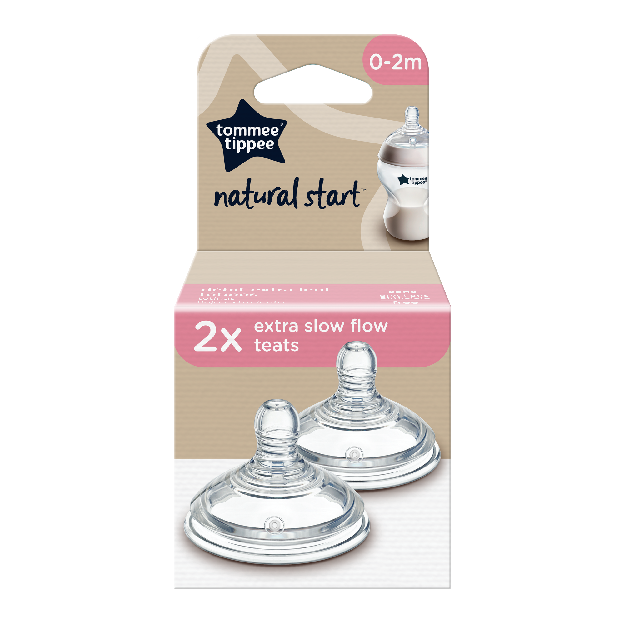 Tommee Tippee Natural Start Teat 2pk