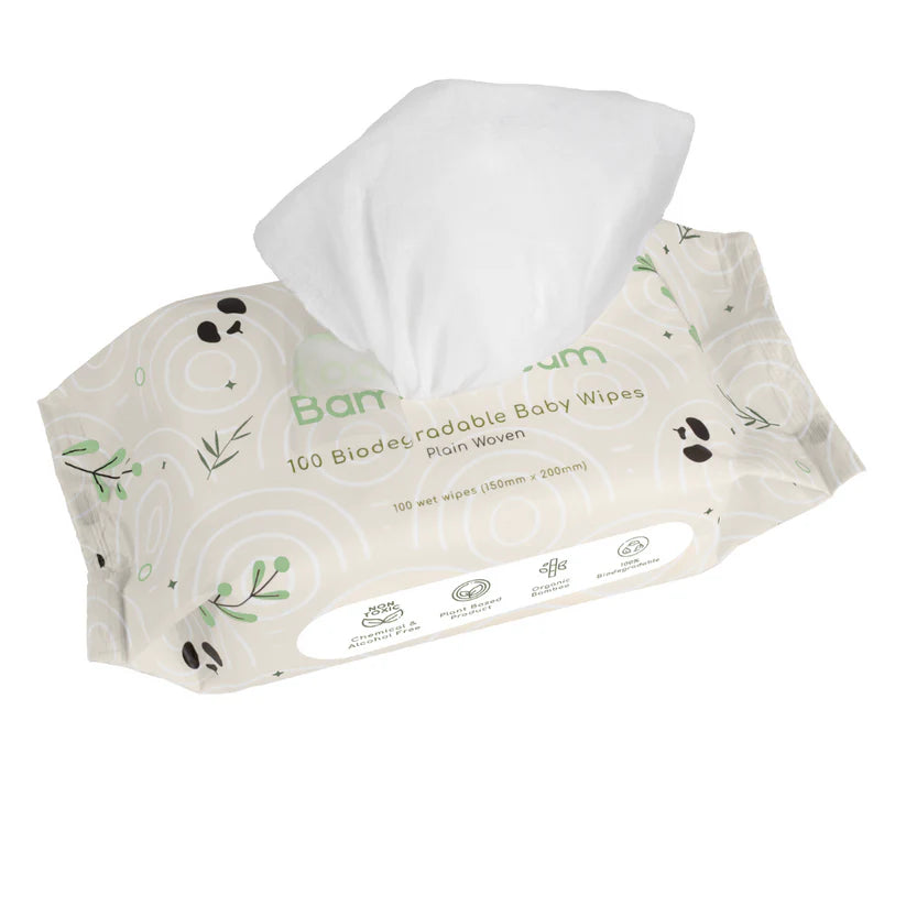 Biodegradable Baby Wet Wipes (100 wipes)