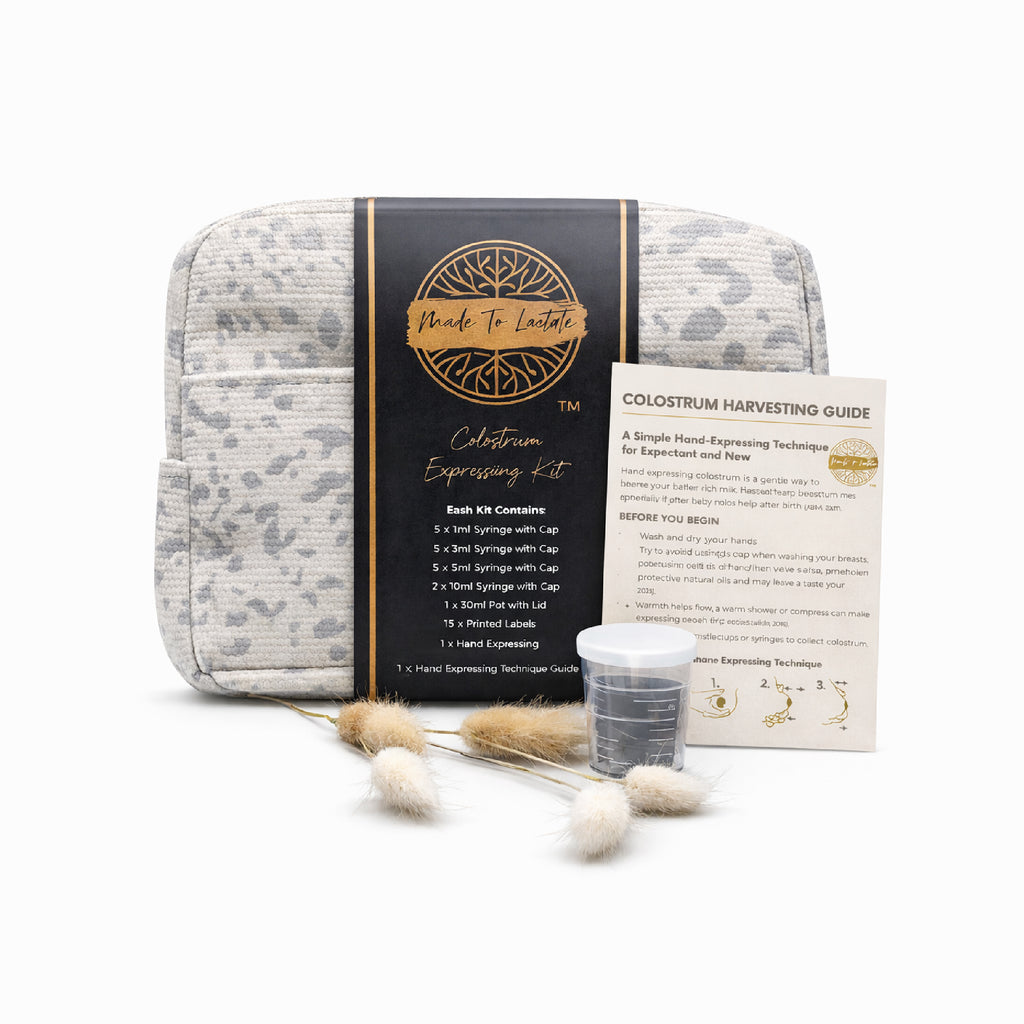 Colostrum Collection Kit - Leopard Print