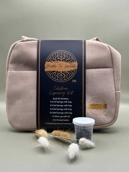 Colostrum Collection Kit - Beige