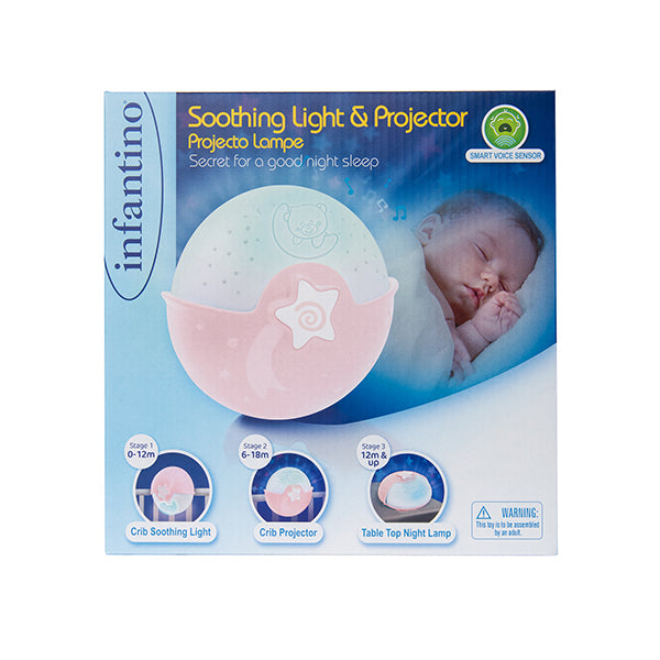 WOM Soothing Light & Projector (Pink)