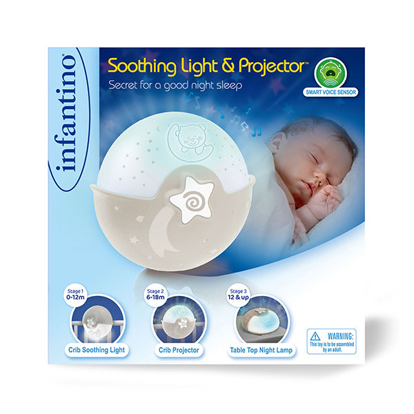 WOM Soothing Light & Projector (ECRU)