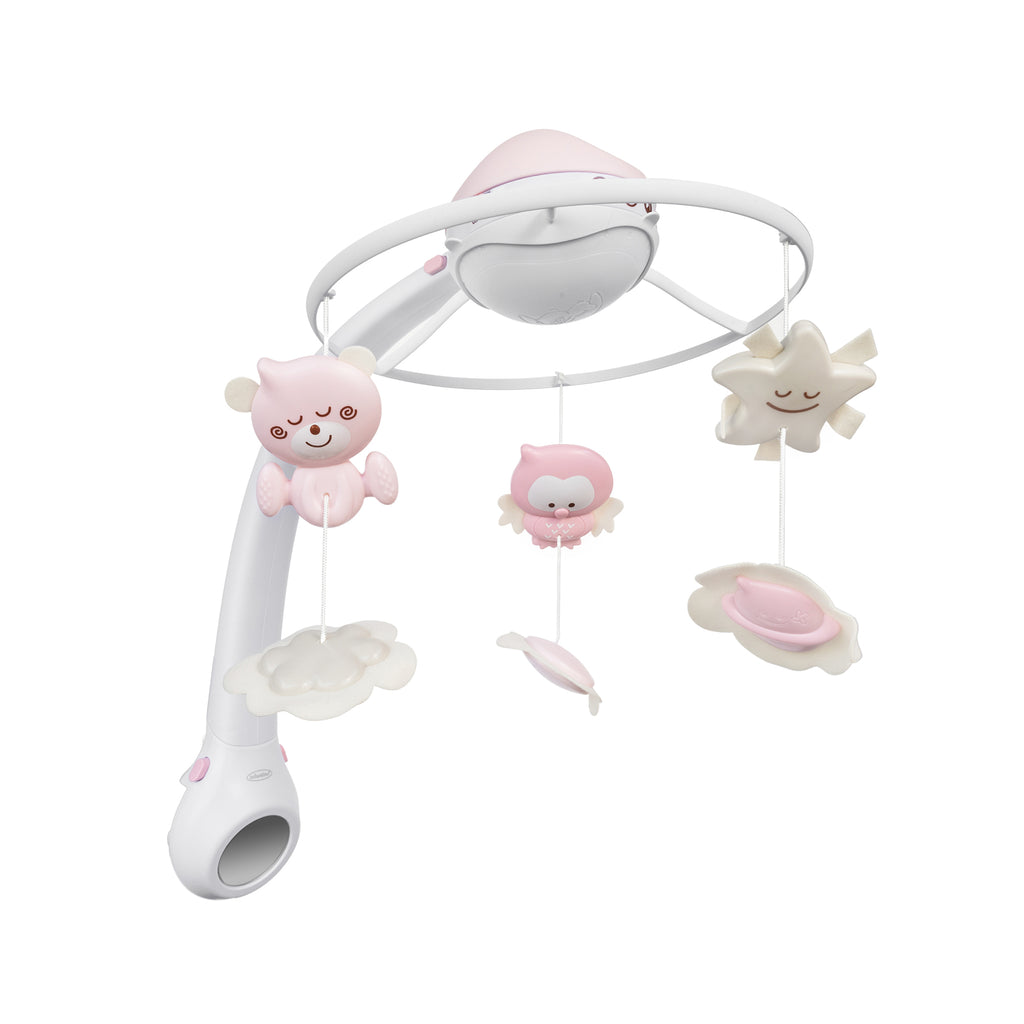 3-in-1 Projector Musical Mobile (Pink)
