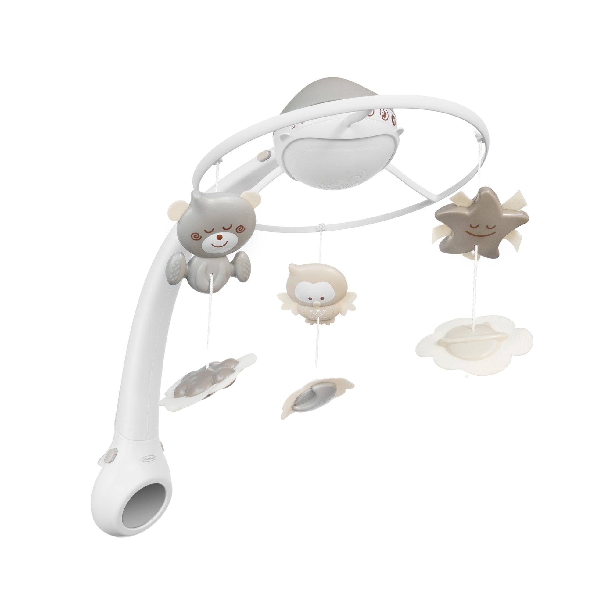 3-in-1 Projector Musical Mobile (ECRU)