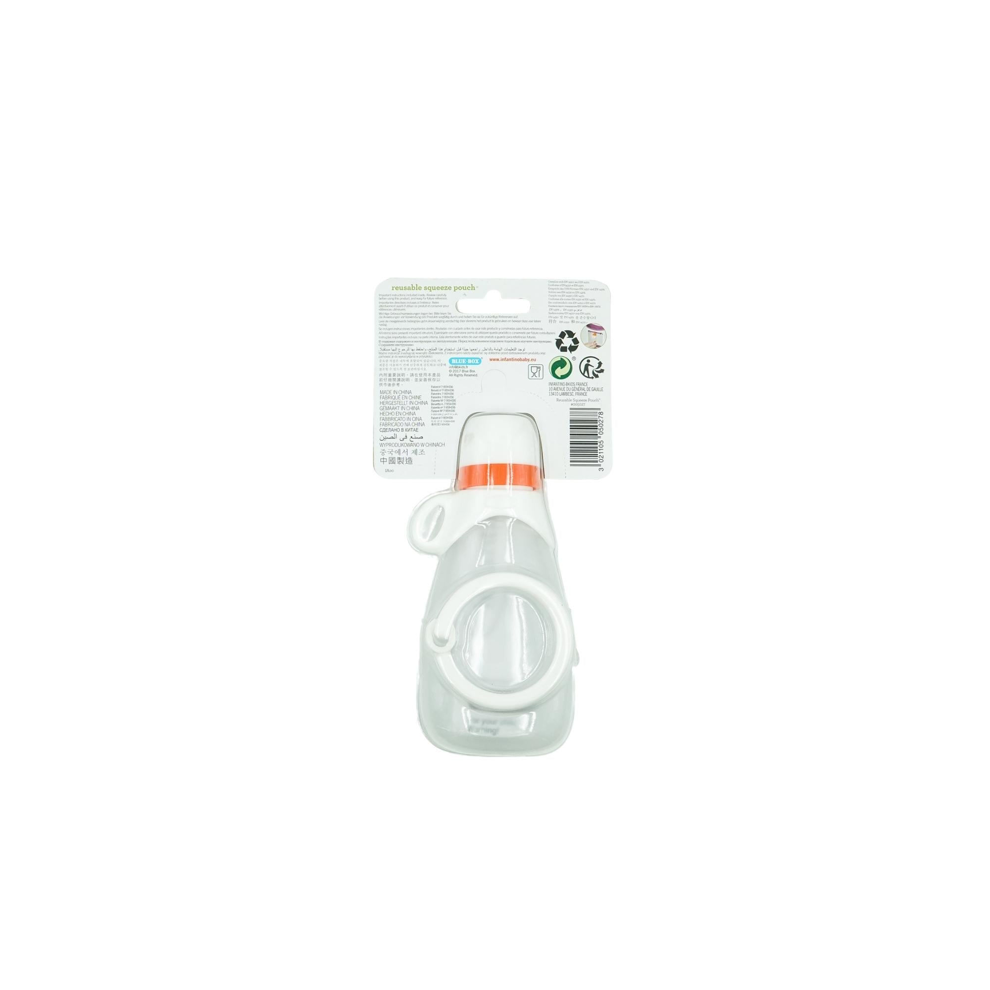 Reusable Squeeze Pouch