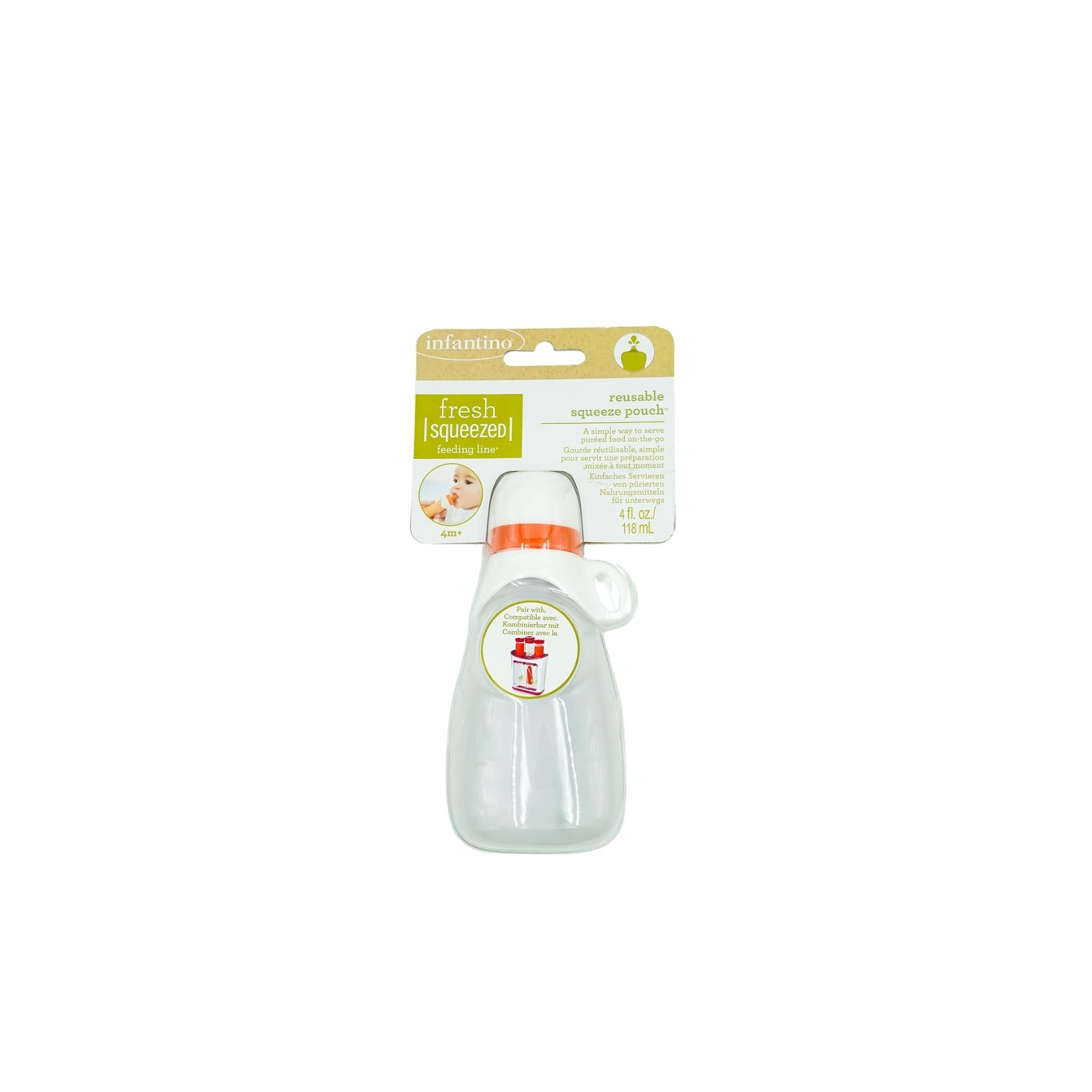Reusable Squeeze Pouch