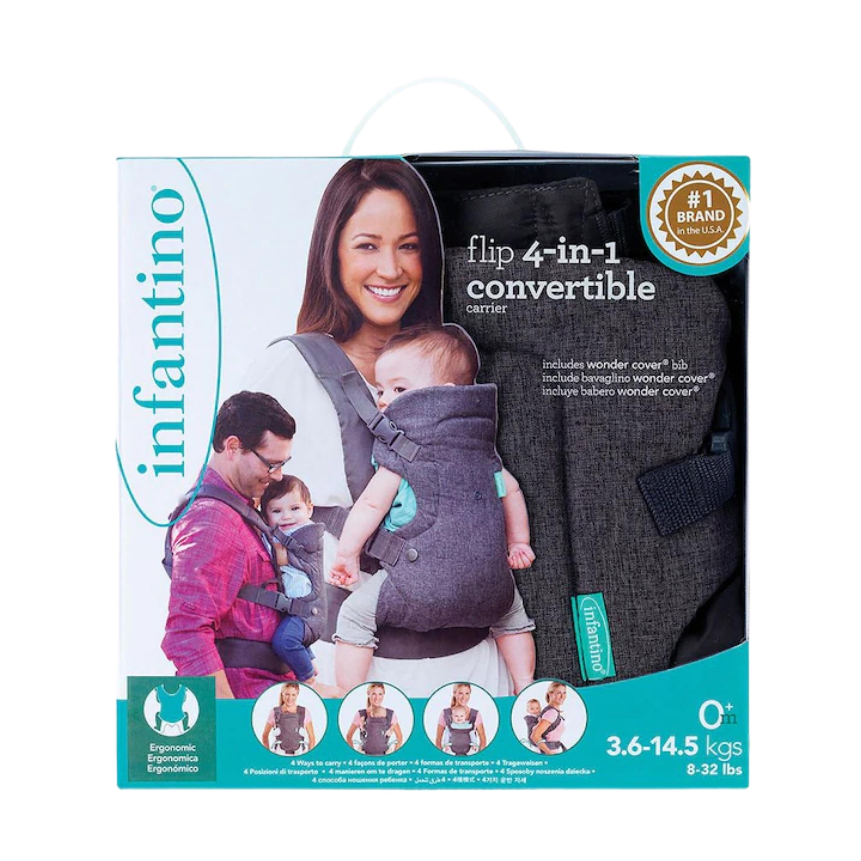 FLIP Advanced 4-in-1 Convertible Carrier - Grey