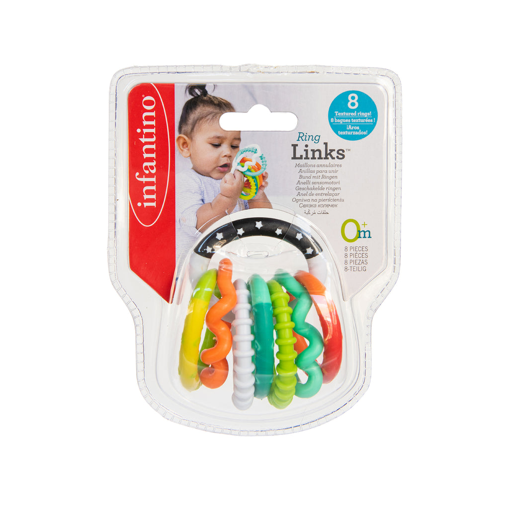 Textured Ring Links