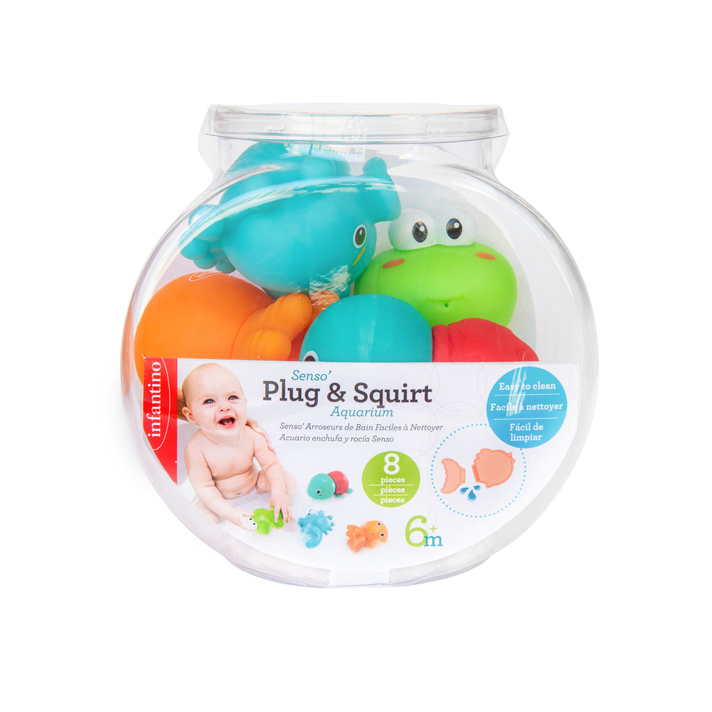 Senso Bath Toys - Plug & Squirt